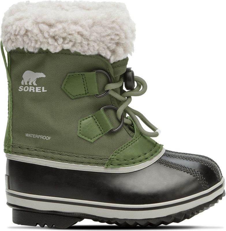 Sorel - Toddler Yoot PAC Nylon WP Hiker - Snowboots - Groen - Waterdicht Bovenwerk