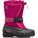 Sorel - Youth Flurry - Snowboots - Zwart - Synthetisch Textiel - Waterdicht