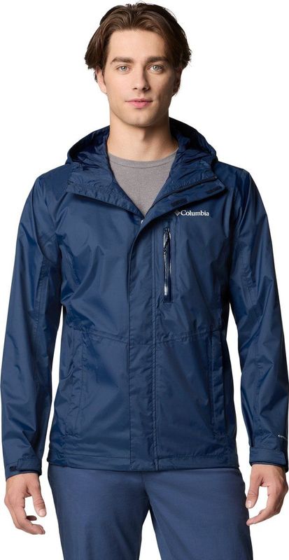 Columbia - Pouring Adventure III Jacket - Jas - Collegiate Navy - 100% Gerecycled Nylon