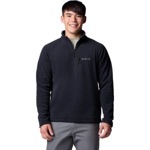 Columbia - Fast Trek III - Fleece Outdoortrui - Zwart - Halflange Rits