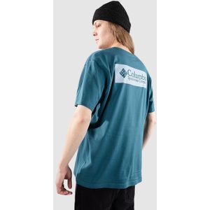 Columbia - North Cascades - T-shirt - Groen - Korte Mouwen