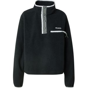 Columbia - Helvetia II Cropped Half Snap Fleece - Zwart - Dames
