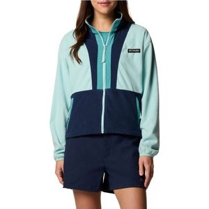 Columbia Womens Backbowl II Full Zip Fleece Fleecevest (Dames |blauw)