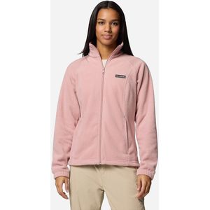 Columbia Benton Springs Full Zip voor dames, roze (Eraser Pink), XS