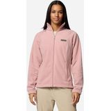 Columbia Benton Springs Full Zip voor dames, roze (Eraser Pink), XS