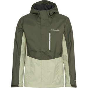 Columbia - Pouring Adventure™ Iii - Regenjas - Groen - 100% Gerecycled Nylon