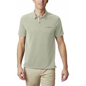 COLUMBIA Nelson Point™ Polo - Korte Mouwen - Blauw - Ademend - Sneldrogend
