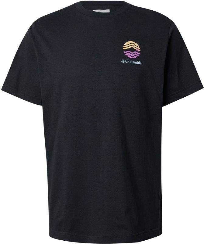 Columbia - Kettle River - T-shirt - Zwart - Organisch Katoen