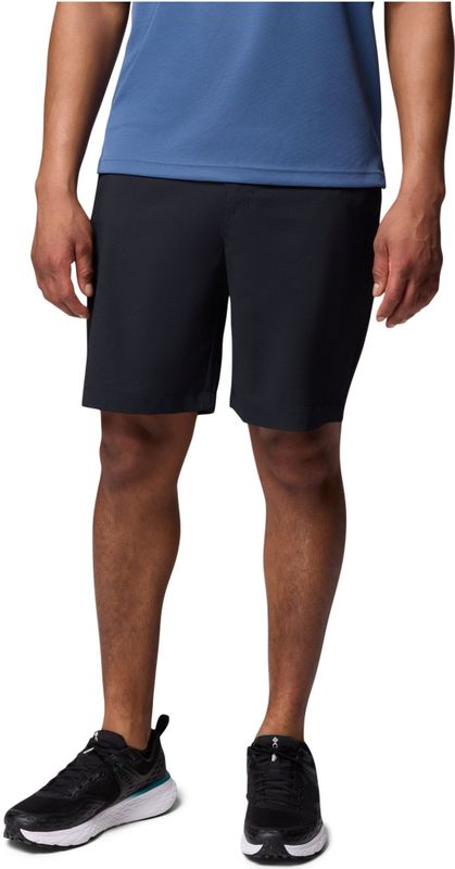 Korte Broeken - Flexibele Stretchshorts - Zwart - Polyester/Elastaan