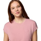 Columbia - Boundless Trek - T-shirt - Roze - 62% Polyester, 33% Viscose, 5% Elasthan