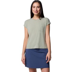 Columbia - Boundless Trek - T-shirt - Groen - Polyester - Geschikt voor Activiteiten