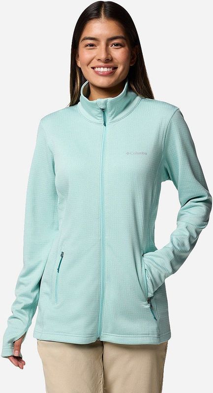 Columbia - Park View Grid Fleece - Dames Jack - Blauw - Fleece