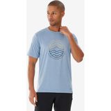 Columbia - Kwick Hike Graphic S/S Tee - T-shirt - Blauw