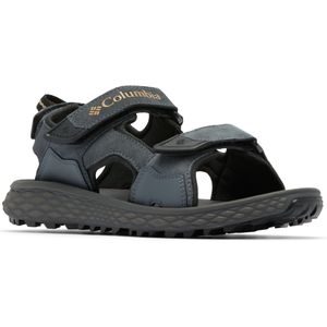 Columbia Konos Hiker 3-Strap Sport- en outdoorsandalen voor heren, grafiet/zwart, 46 EU