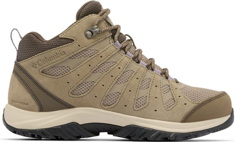 Columbia - Redmond III Mid - Wandelschoen - Rood - Suède - Waterproof