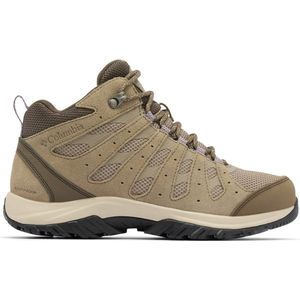 Columbia Redmond 3 Mid waterdichte trekking- en wandelschoenen voor dames, Paars graniet kiezelsteen