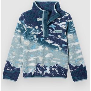 Columbia Rugged Ridge II Sherpa Fleece Jas Voor Jongens - Warme Volledige Rits Trui In Dark Mountain