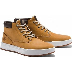 Timberland Maple Grove Leather Mid Trainers Beige EU 47 1/2 Man