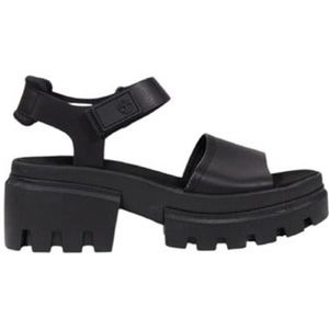 Timberland - Dames Sandalen - Zwart - Hoogwaardige Materialen - Antislip Zool