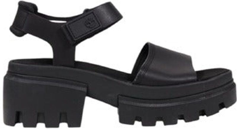 Timberland - Dames Sandalen - Zwart - Hoogwaardige Materialen - Antislip Zool