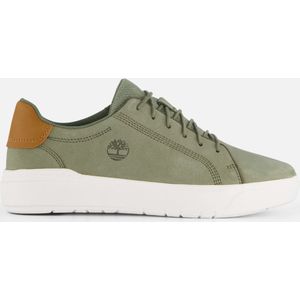 Timberland Seneca Bay Low Sneakers - Leren Sneaker - Heren - Groen - Maat 41