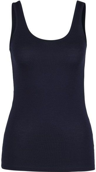 Icebreaker - Siren Tank - Tanktop - Midnight Navy - 83% Merinowol