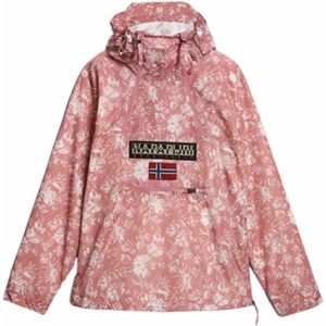 Napapijri Jas x Liberty Northfarer AOP - Unisex - Roze