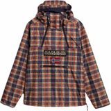 Napapijri Jas x Liberty Unisex Northfarer Check Blauw