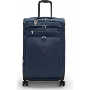 Kipling New Youri Spin M blue bleu 2 zachte koffer