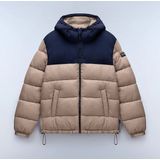 Napapijri - Hornelen Puffer Jas - Beige - Heren - Windbreakers