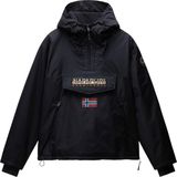 Napapijri - Rainforest Next - Herenjas - Zwart - 100% Gerecycled Polyester