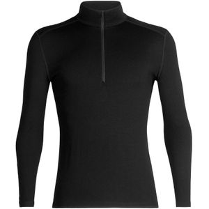 Merino 260 Tech Long Sleeve Half Zip - Trui - Zwart - 100% Merinowol
