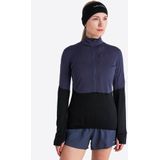 ICEBREAKER - 200 Realfleece Descender - Sweatshirt - Grafiet/Zwart