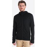 Icebreaker - Quantum IV Hoodie - Grijs - Merinowol