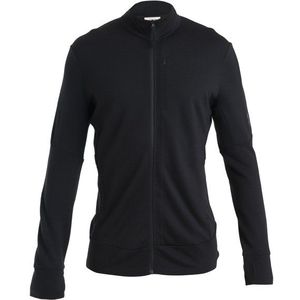 Icebreaker Merino 260 Quantum Iv Sweatshirt Met Rits Zwart Man