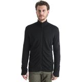 Icebreaker Merino 260 Quantum Iv Sweatshirt Met Rits Zwart Man