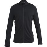Icebreaker Merino 260 Quantum Iv Sweatshirt Met Rits Zwart Man
