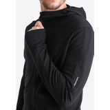 Icebreaker - Quantum IV Hoodie - Grijs - Merinowol