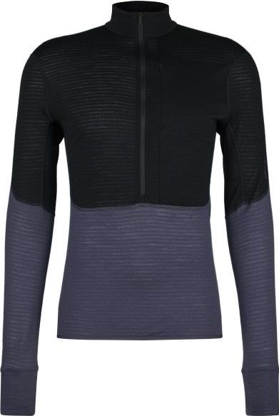 Icebreaker - Merino 200 Realfleece Descender - Sweatshirt - Grijs - Merinowol