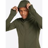 Icebreaker Merino 260 Quantum Iv Sweatshirt Met Rits Groen Man