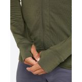 Icebreaker Merino 260 Quantum Iv Sweatshirt Met Rits Groen Man