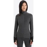 Icebreaker - Descender Long Sleeve Zip - Sweater - Merinowol - Dames