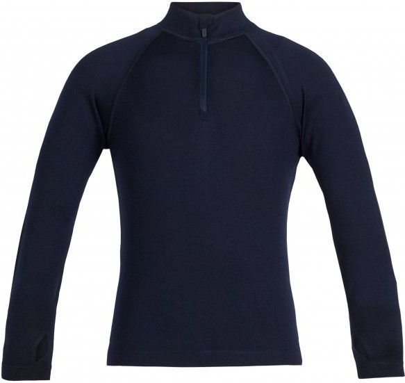 Icebreaker - Kids 260 Tech L/S Half Zip - Merino-ondergoed - Blauw