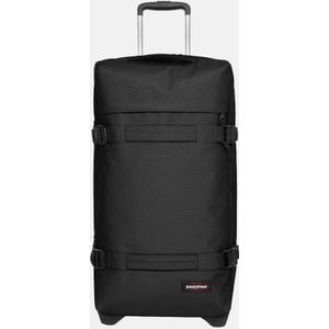 Eastpak, Koffers, unisex, Zwart, ONE Size, Polyester, Reistas met 2 wielen Transit'R M Zwart