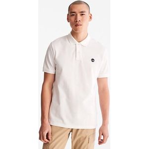 Timberland Millers River Rf Korte Mouw Poloshirt Wit Man