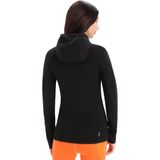 Icebreaker Zone Knit Zip Hoodie Zwart Vrouw