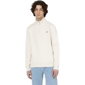 Dickies Oakport Half Rits Sweatshirt Beige Man