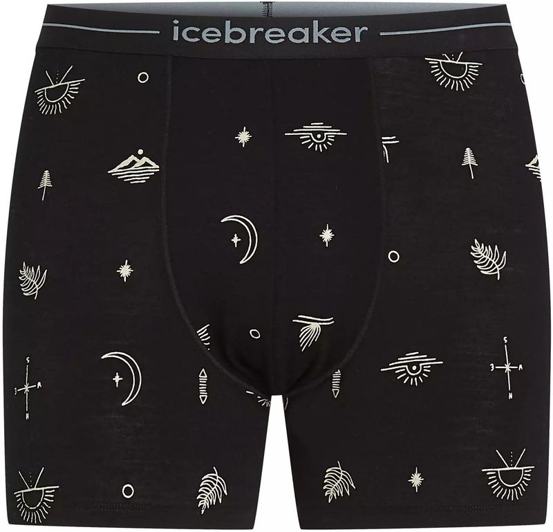 Icebreaker - Anatomica - Boxershorts - Zwart