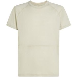 Icebreaker - 200 Waffle Elevation - T-shirt - Ashen - Katoen