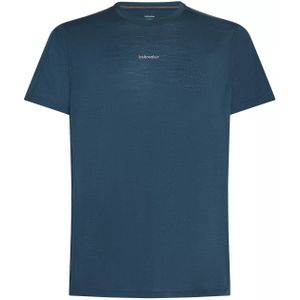Icebreaker Merino 125 Cool-Lite Speed S/S Tee Merinoshirt (Heren |blauw)